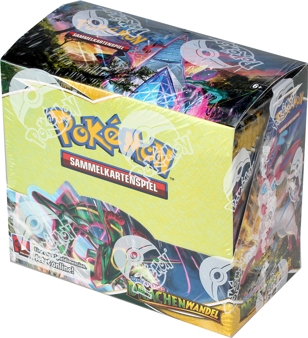 The Pokemon Company Pokemon Sammelkartenspiel: Display - Schwert & Schild 7: Drachenwandel 178-46300