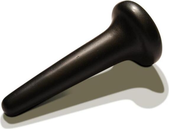 Master Massage Nagelförmiger Basalt Stein für Hot Stone Massage Druckpunkte und Triggerpunkte Tool