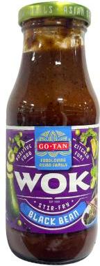 momogo GO-TAN Wok Stir-Fry Black Bean 240ml – Woksoße mit schwarzen Bohnen