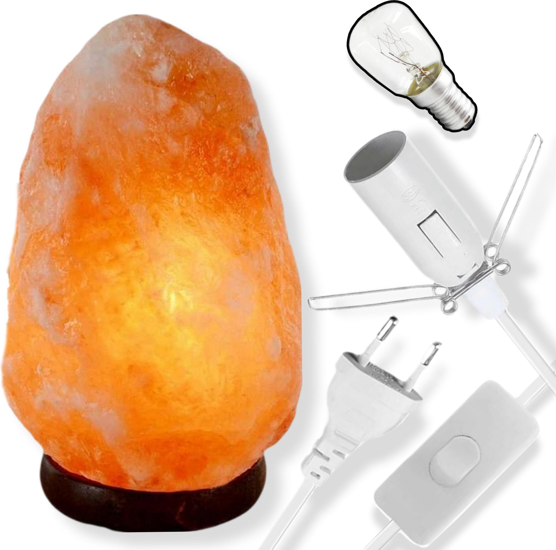 LAMPA Salz Lampe 3-5 Kg - Natürliche Luftionisation, Dekoration