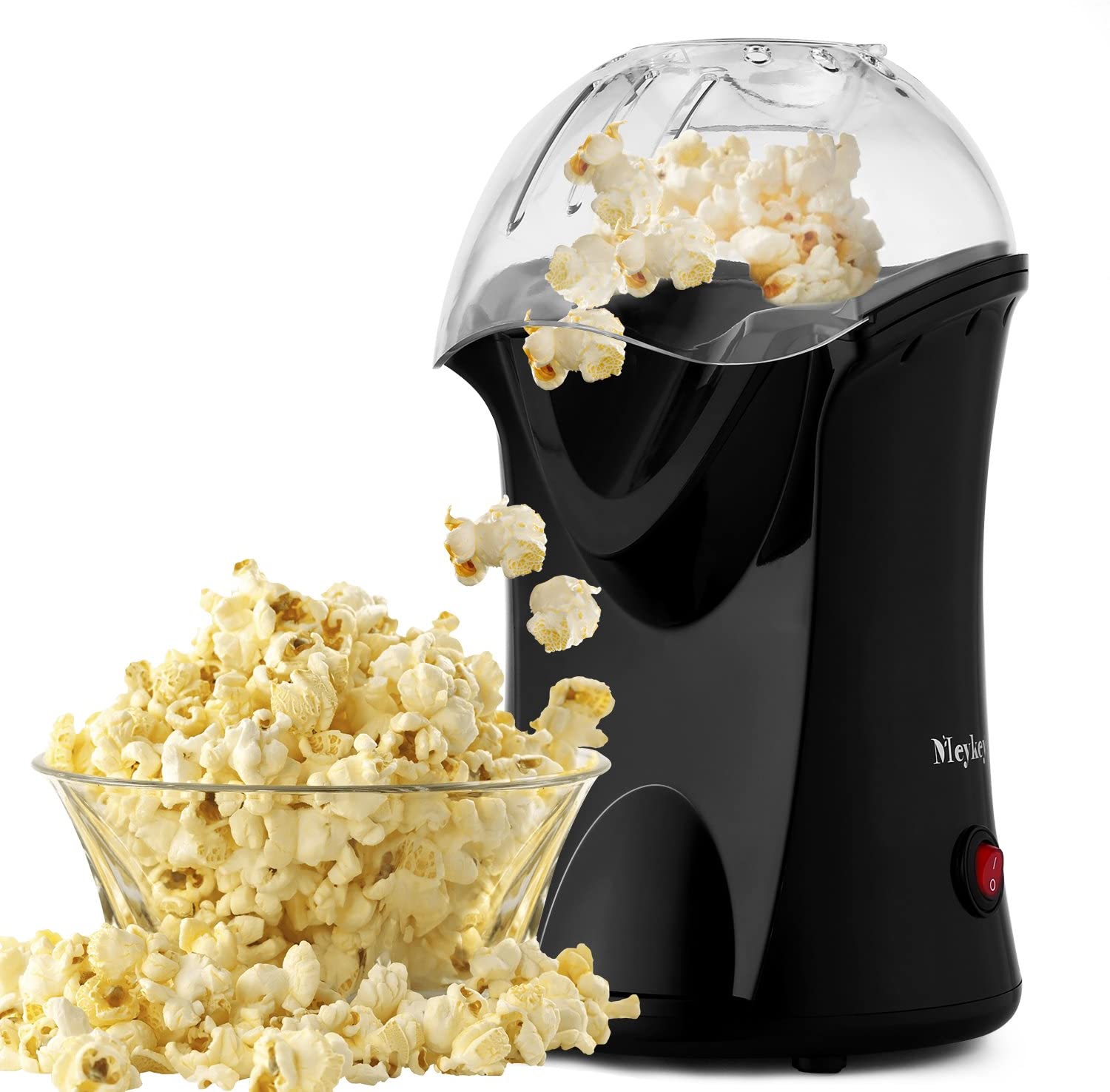 Profi Popcornmaschine Popcornmaker Popcorngerät 1200W Popcorn Maschine Heißluft 