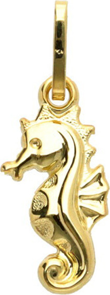 Bettelarmband Anker Delfin Seepferd In Gold 333 Charm Gelbgold Unisex, 1.250,83