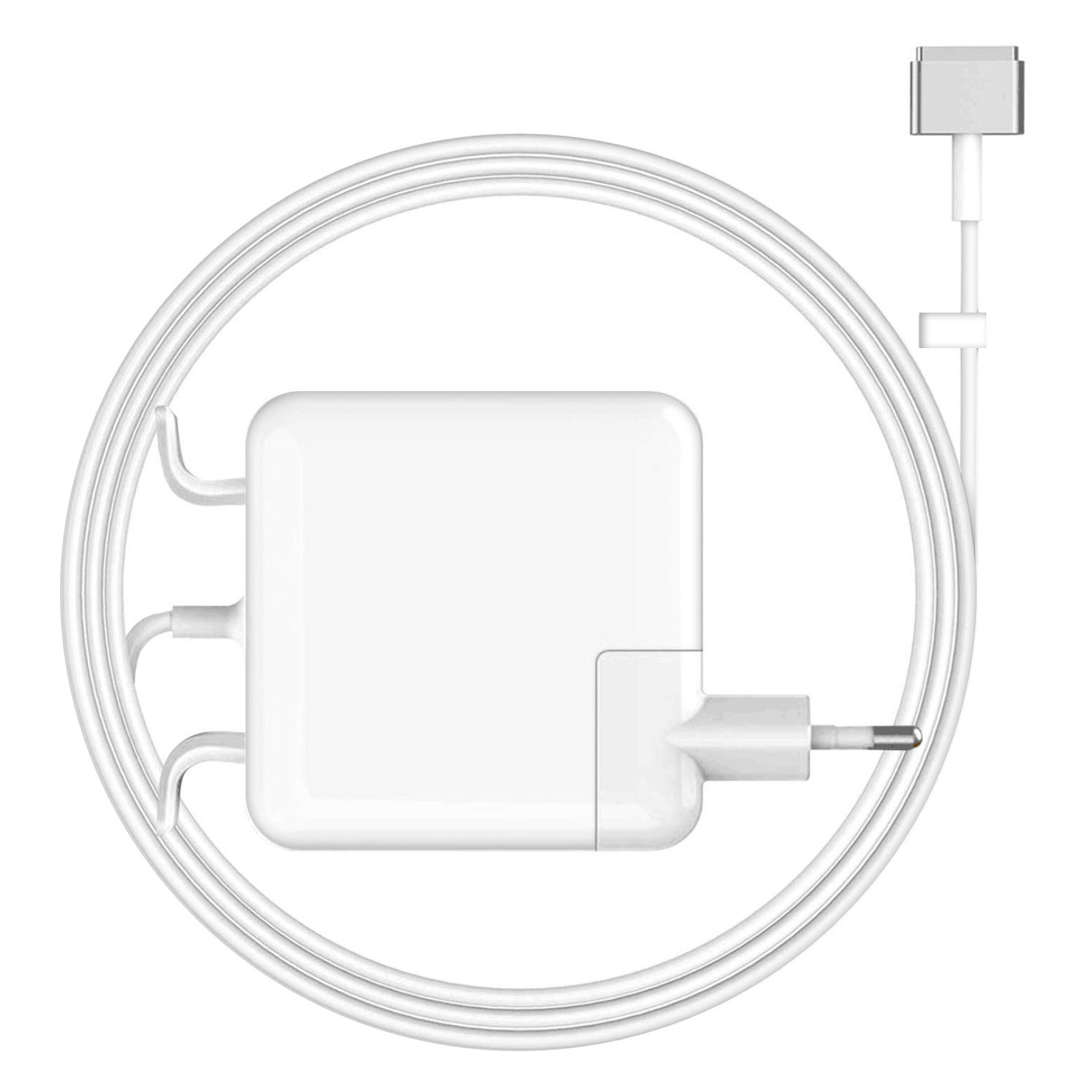 Biela sieťová nabíjačka LinQ A2-60 MagSafe 2 60 W pre Macbook / Macbook Pro 13''