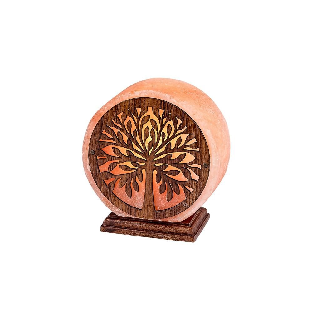 Rabalux 76009 Dekoleuchte Igdrasil, E14, Steinsalz, orange, rund, Innen, ø150mm RA76009