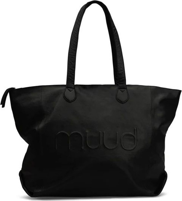 MUUD Leder weekender Laura weekender Black