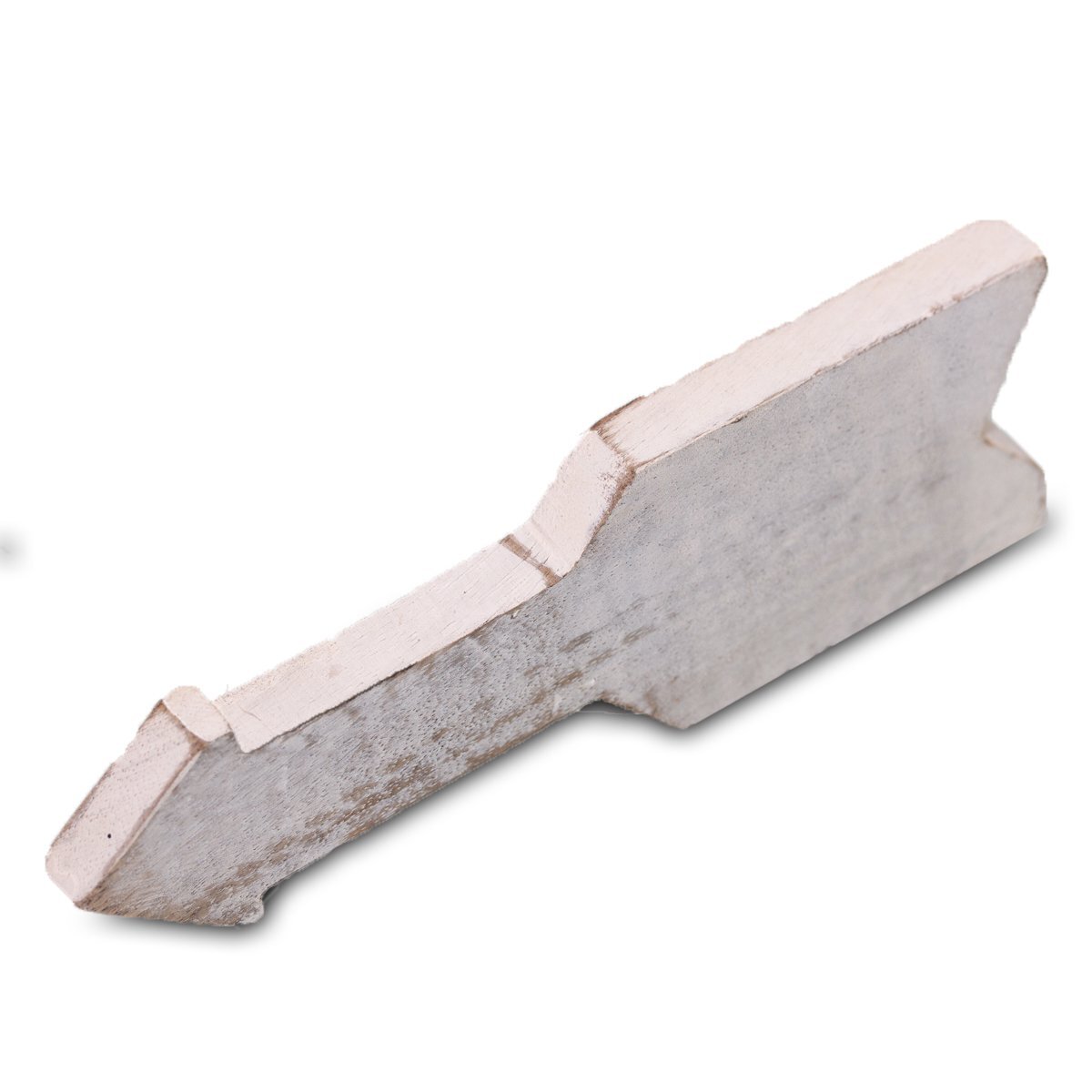 Antikas Holzpfeil, Weiß, Dekoration