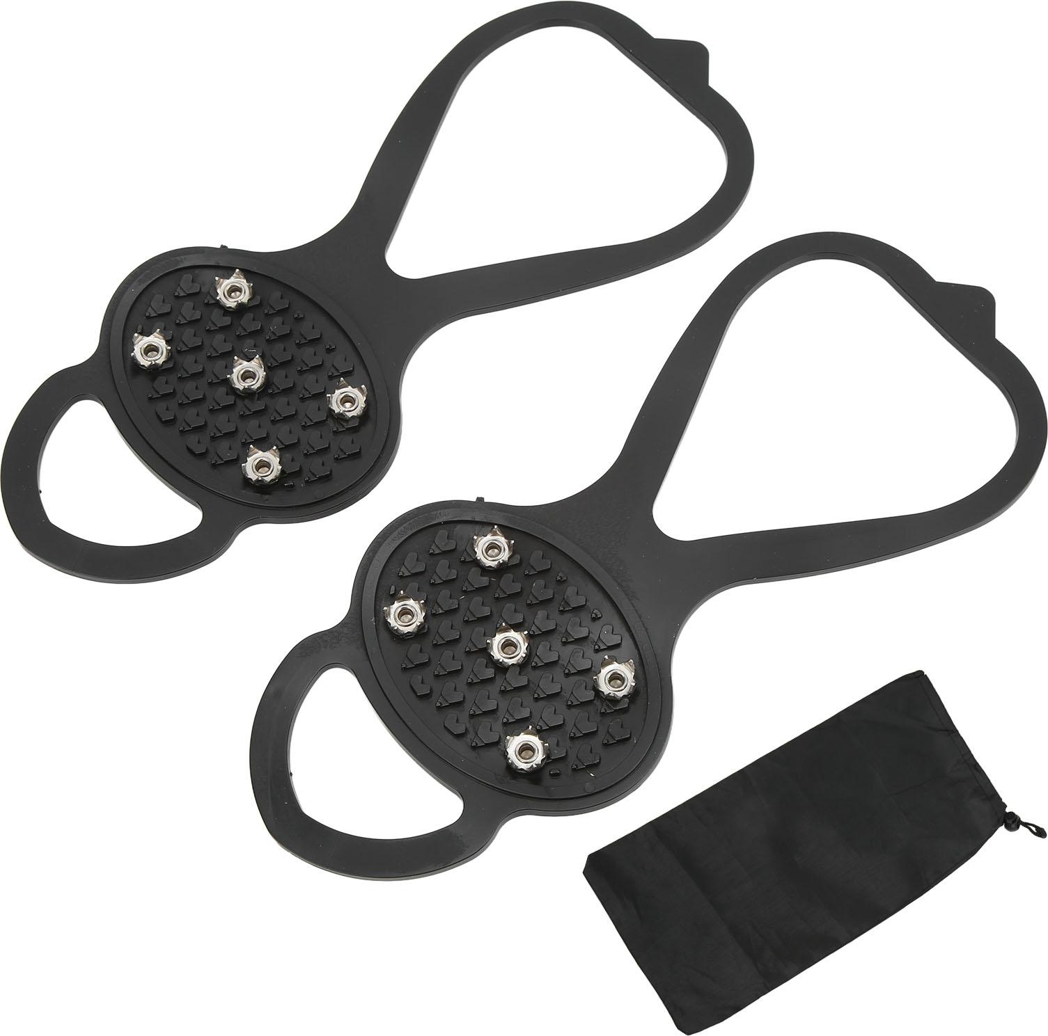 Gistuch 1 Paar/Set Outdoor 5 Zähne Eisklaue Rutschfestigkeit Kletterschuhspikes