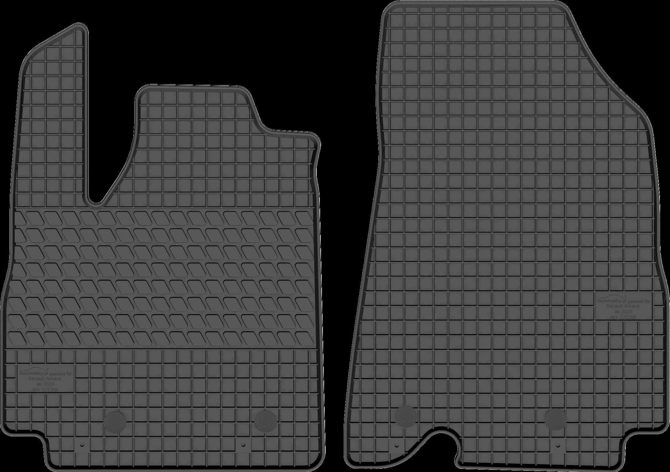 Tappetini compatibili con Renault Clio 5 2019-2025