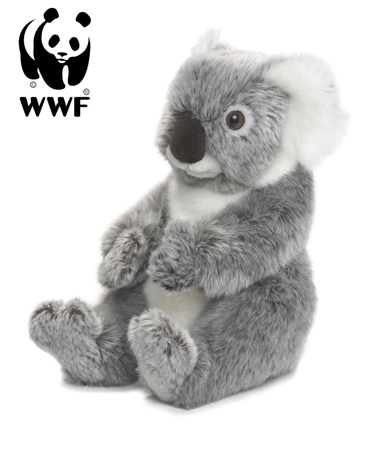 XXL Plüschtier Koala Bär 100 cm Sunkid Kuscheltier weich Plüsch grau Stofftier 