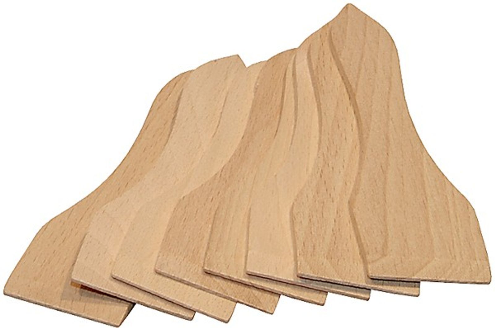 Hofmeister Holzwaren HOFMEISTER Raclette Schaber Set Buchenholz 13 cm / Holzschaber 10232
