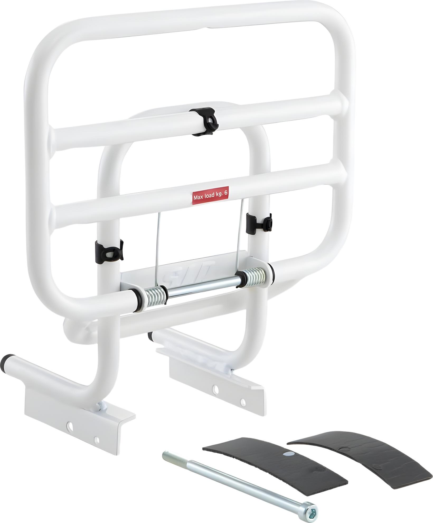 Gepäckträger SIP Style klappbar weiß für PIAGGIO CIAO PX SC 50ccm 2T AC 7524100W