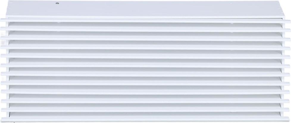 Subtiel Luftgitter Open Air 11-SubSteel, 350 x 150 mm, weiß