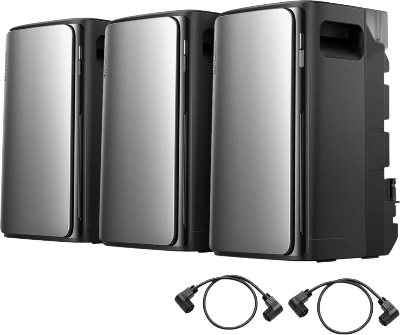 EcoFlow STREAM Ultra Bundle 5,76 kWh LFP – 1× STREAM Ultra + 2× STREAM AC Pro 22001