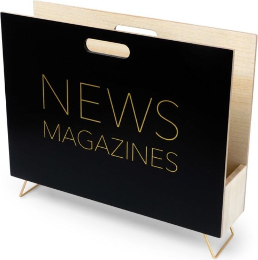 Balvi Zeitschriftenständer News Balvi Zeitschriftenständer News Schwarz