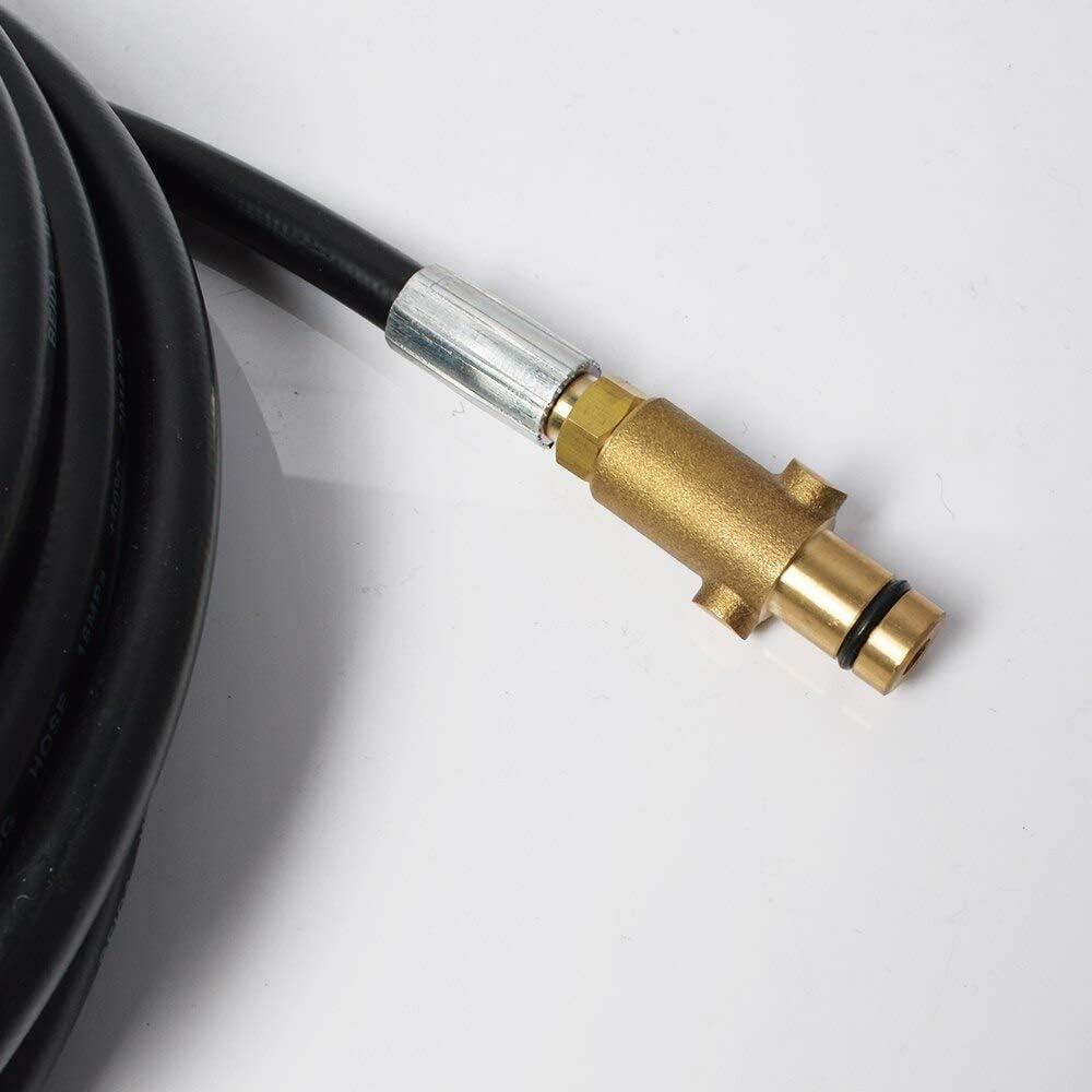 Markenlos 6 20 Meter Abwasserreinigungs-Schlauch für Hochdruckreiniger (15m) mit Suchbegriffen Abwasser, Reinigung