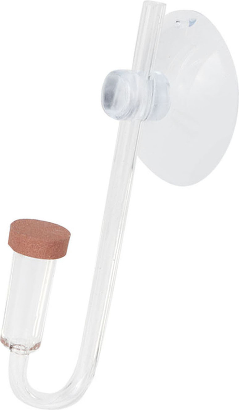 Cocosity Aquarium CO2 Diffusor, Aquarium CO2 Zerstäubersystem mit Saugnapf für mit Süßwasserfischen bepflanzte Aquarium Wasserpflanzen