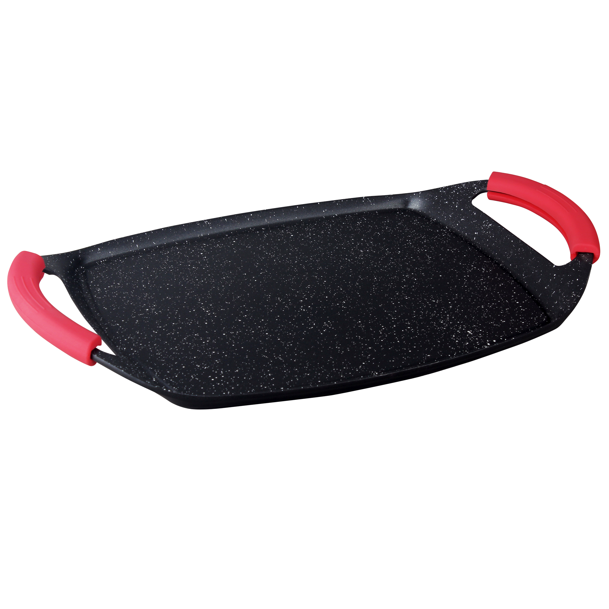 Herzberg HG-7047GP: 47 cm mramorom potiahnutá grilovacia doska