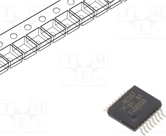 TNE 3x 3 Modi ,HEX,,Leitungstreiber Kanäle: 6 SMD 74HC367DB.118 , Sender, Treiber _1GH_74HC367DB.118
