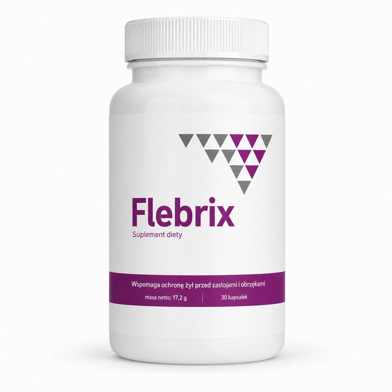 GLOBAL D LTD Flebrix – Unterstützung von Beinkomfort & Venenwohlbefinden – 30 Kapseln