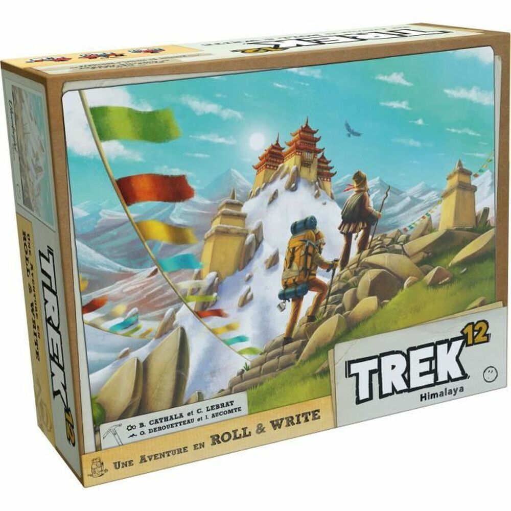 Brettspiel Trek 12 – LUDI'BOIS – Kartieren Sie die Gebiete und legen Sie Seilwege an