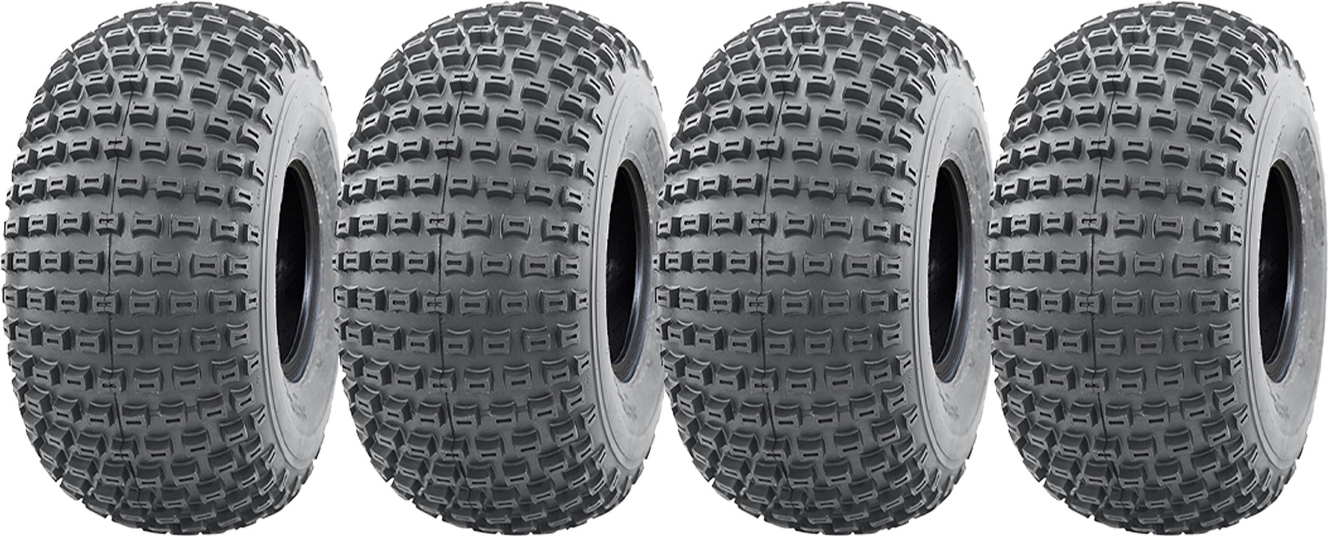 22x11.00-8 Knobby ATV pneumatika, Quad príves pneumatiky 22 11 8 pneumatika 4 vrstvy P322, sada 4