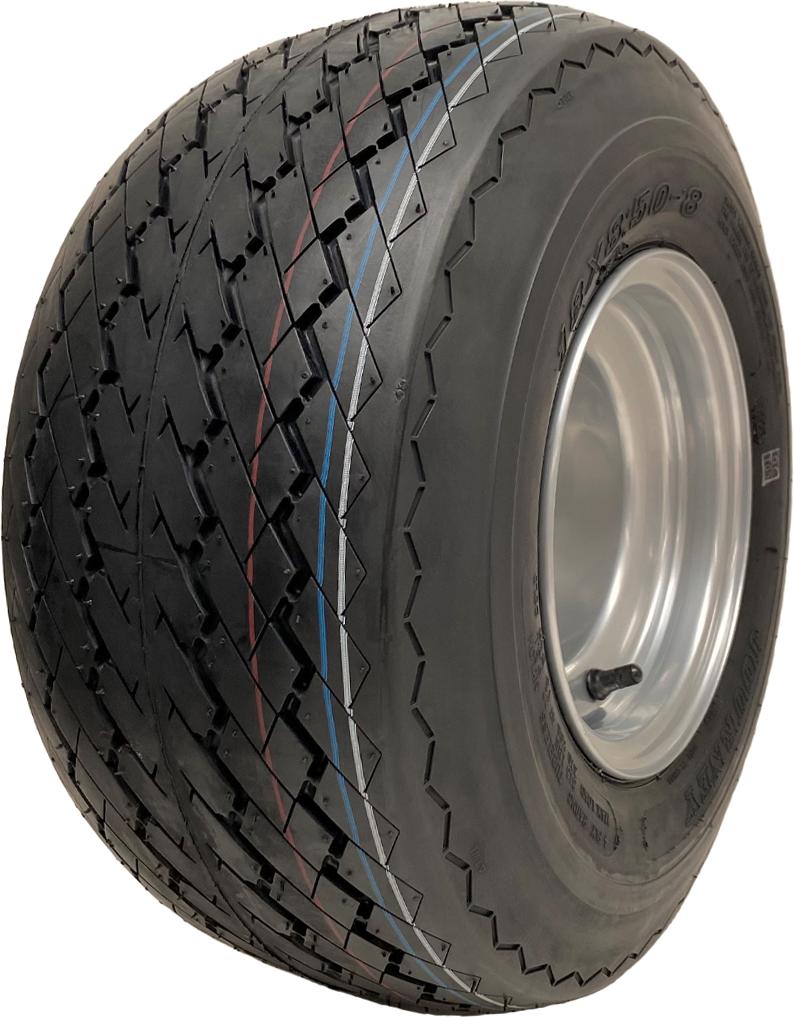 18x8.50-8 Golfový vozík Buggy koleso pneumatiky 4ply tráva ATV Quad pneumatiky na ráfiku Wanda P509