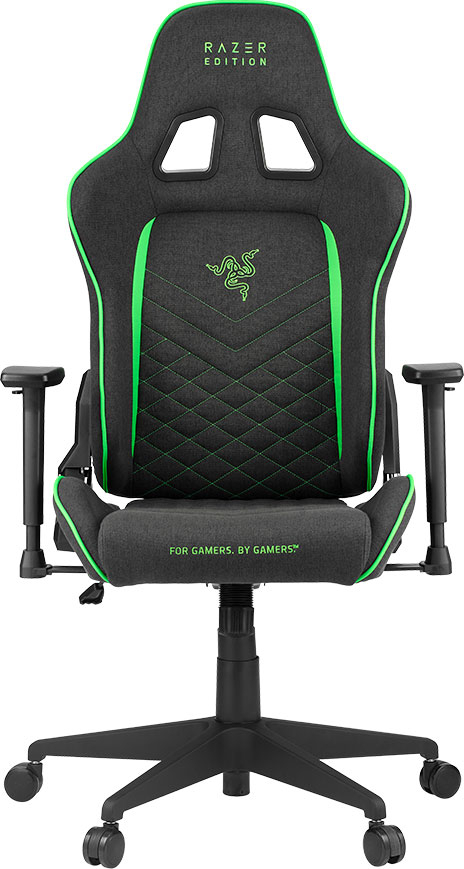 Razer Tarok Pro X, Počítačová herné stoličky, Polstrované sedadlo, Polstrovaná opierka, Kov, Zelená, Šedá, Zelená, Šedá