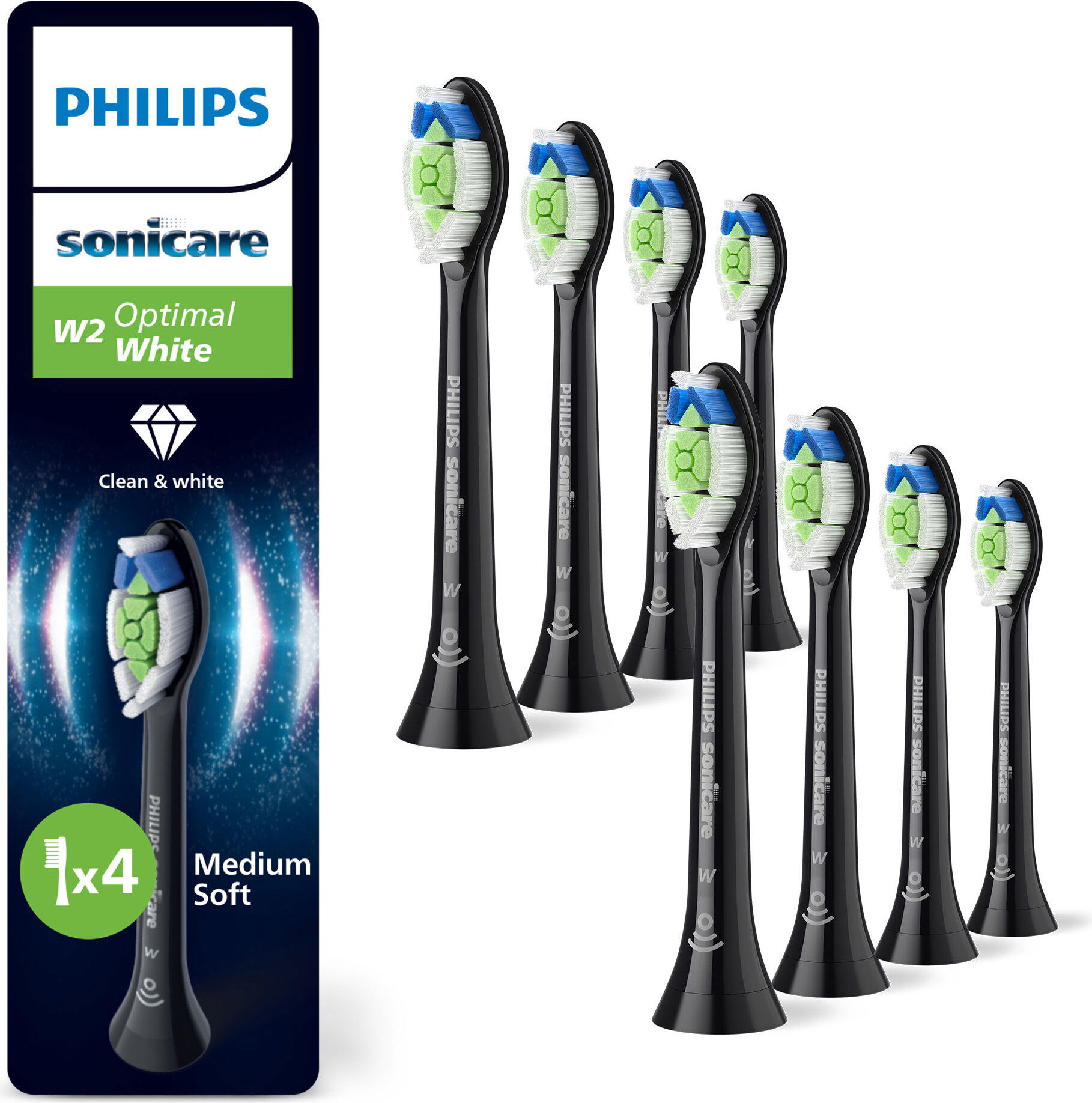Philips Optimal White HX6068/88 8er-Pack Brstenkpfe