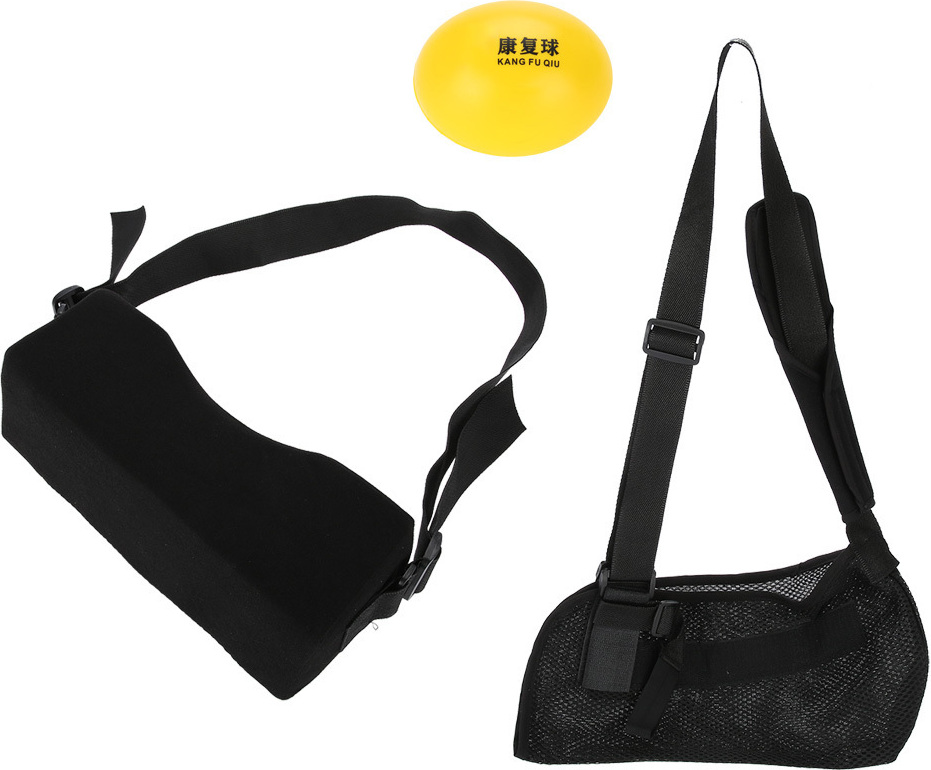 Cocosity Atmungsaktiver Schulter-Abduktionsgürtel Rotatorenmanschetten-Stützarmschlinge für Luxation (rechts)