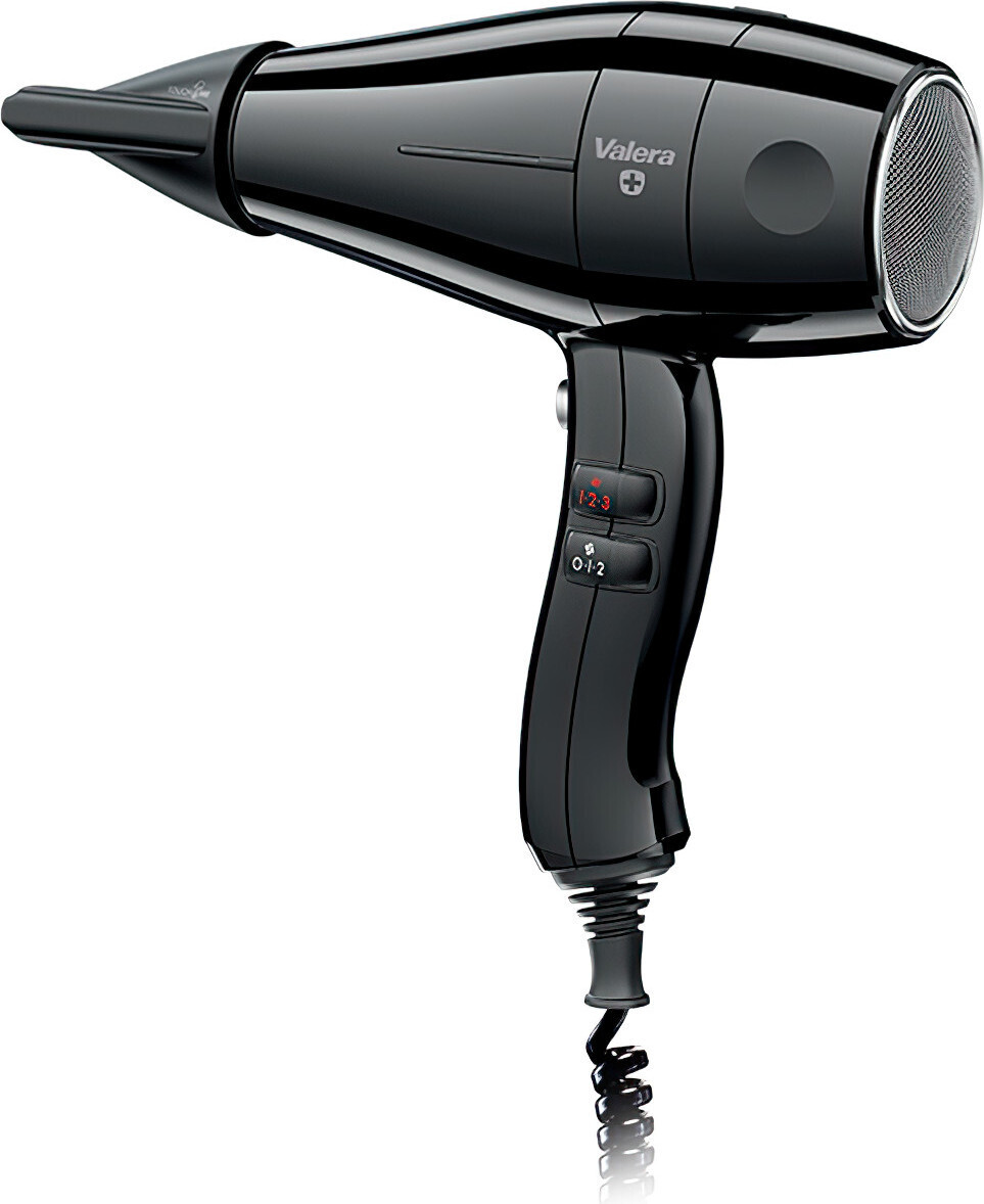Haartrockner VALERA Swiss Silent Jet 7500 Light Ionic TF Schwarz VA000021