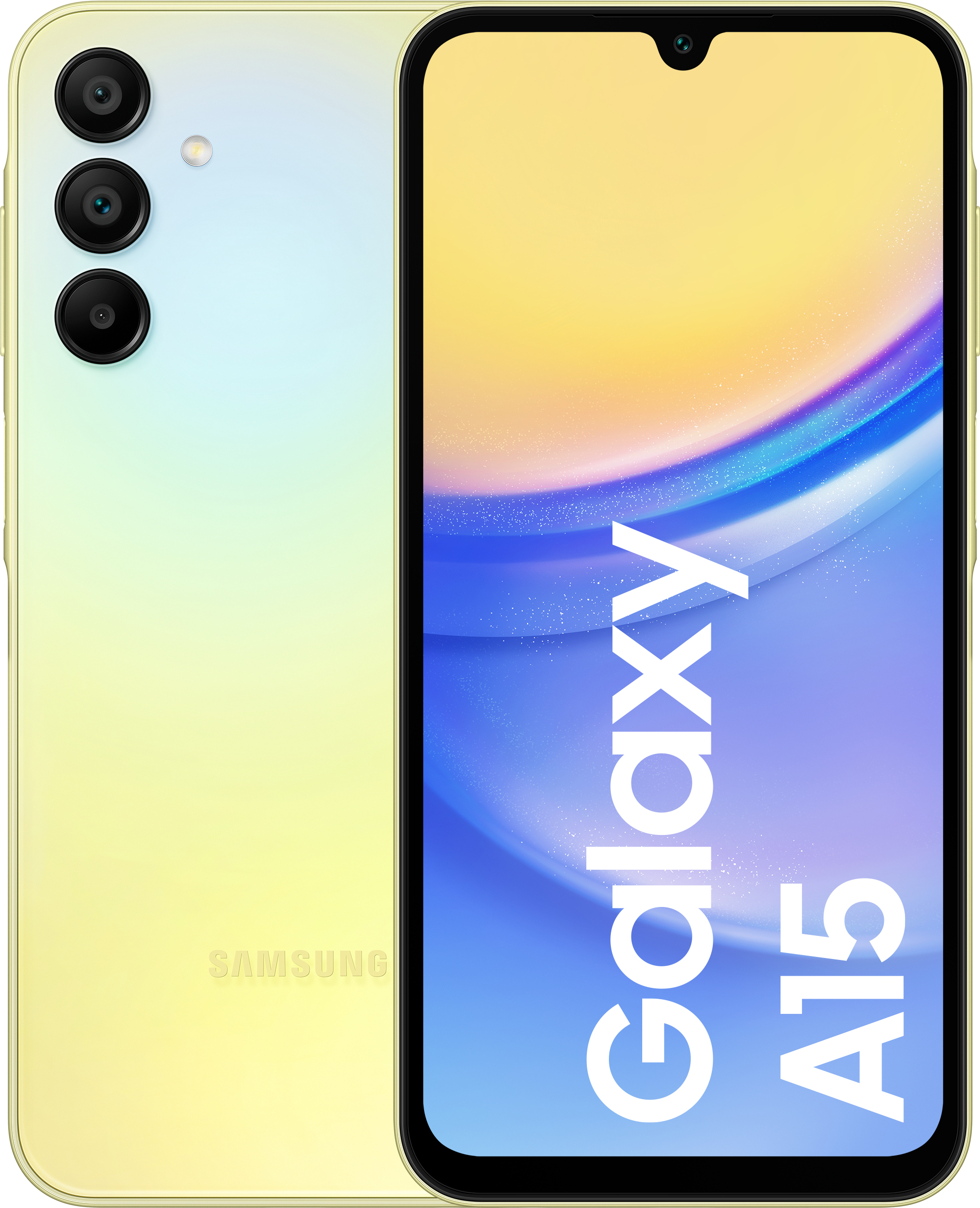 Samsung Galaxy SM-A155F, 16,5 cm (6.5"), 4 GB, 128 GB, 50 MP, Android 14, Žltá