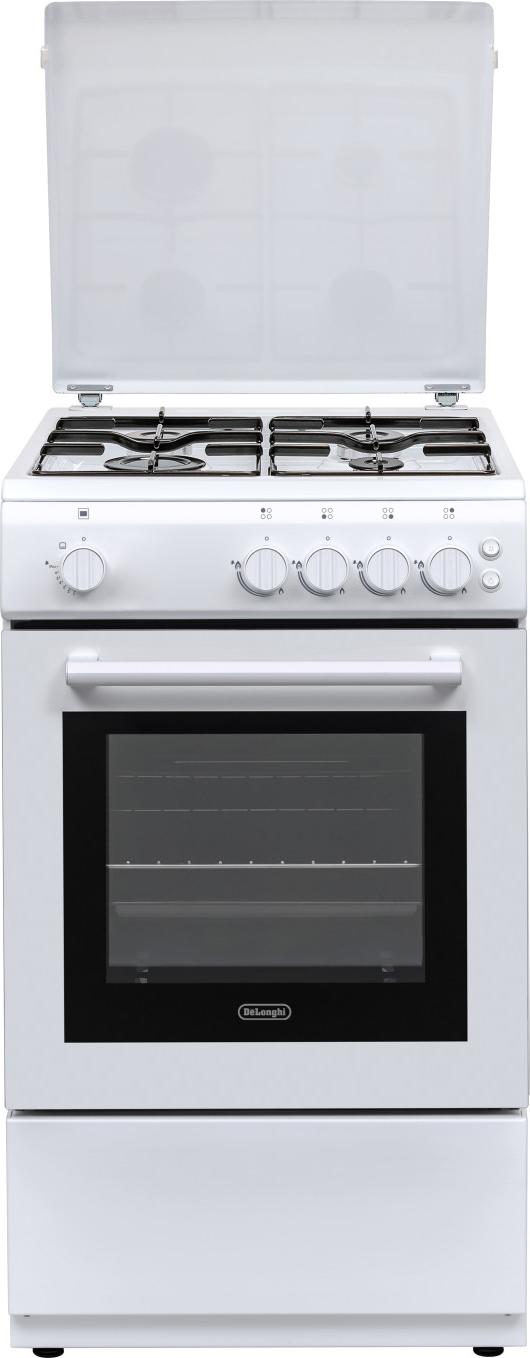 De'Longhi De’Longhi DL554GW Küchenherd Freistehender Herd Gas Gaskochfeld Weiß