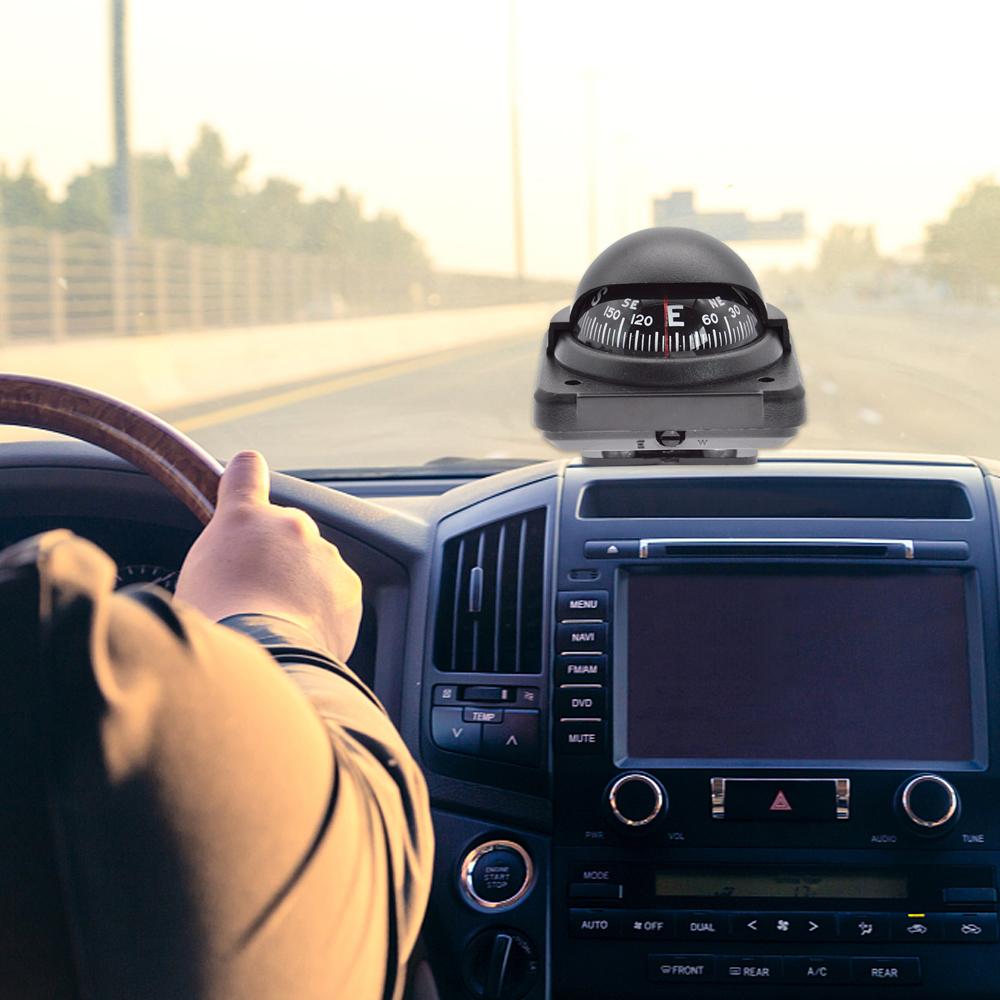 Gistuch Anleitung zur Anpassung der Deklinationsdeklination für den nautischen Kompass für die Auto-, See- und Seenavigation