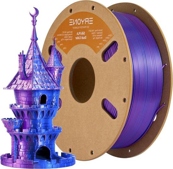 OEM Dreidimensionales Filament für 3D-Drucker, 175 mm, 1 kg, Tweekleurig, PLA, ± 0,3 mm, Dual-Druck 2026