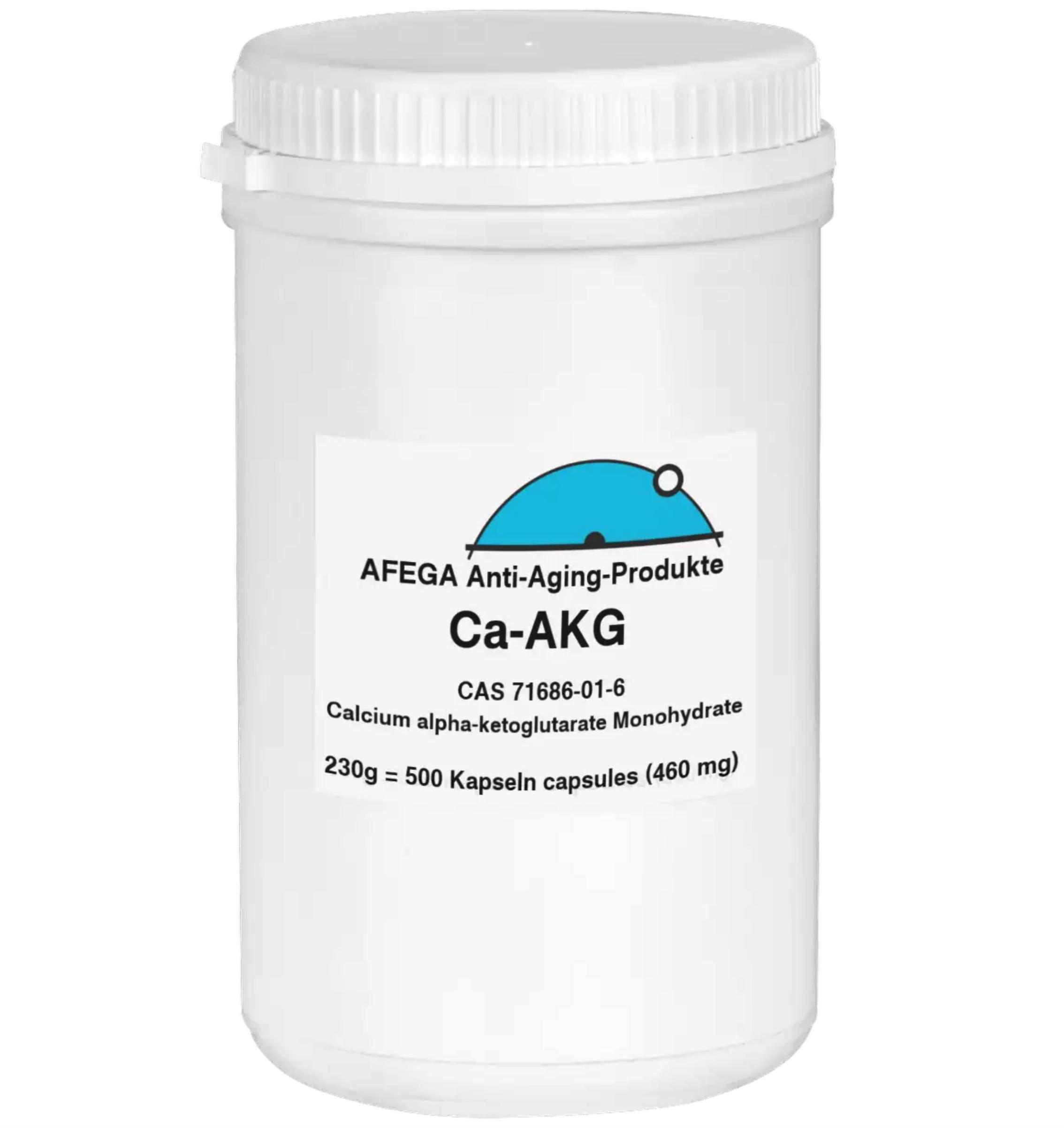 AFEGA Anti-Aging-Produkte 230 g Ca-AKG (500 Kapseln zu je 460 mg)