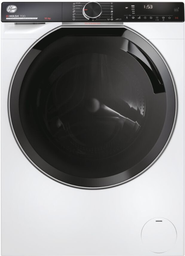 Hoover H-WASH 700 H7W 610MBC-S, Predné plnenie, 10 kg, B, 76 dB, 1600 ot/min, A