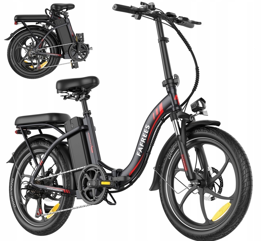 E-bike 20 palcový skladací elektrický bicykel skladací bicykel 20 * 3.0 Fat Tire skladací horský bicykel trekkingový e-bike 250W 20AH 25KM / H Black