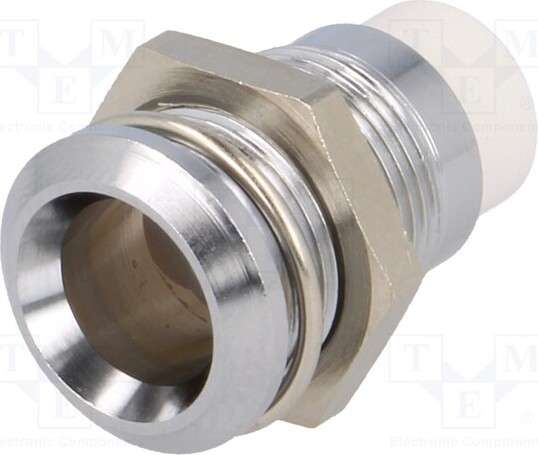 TNE 1x Fassung für LEDs 8mm Metall konkav 1 129 Fassungen _1GH_SMB1129
