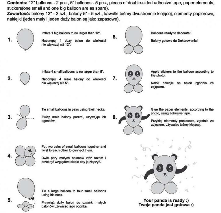 GoDan Niedliche Tiere DIY Kit - Panda