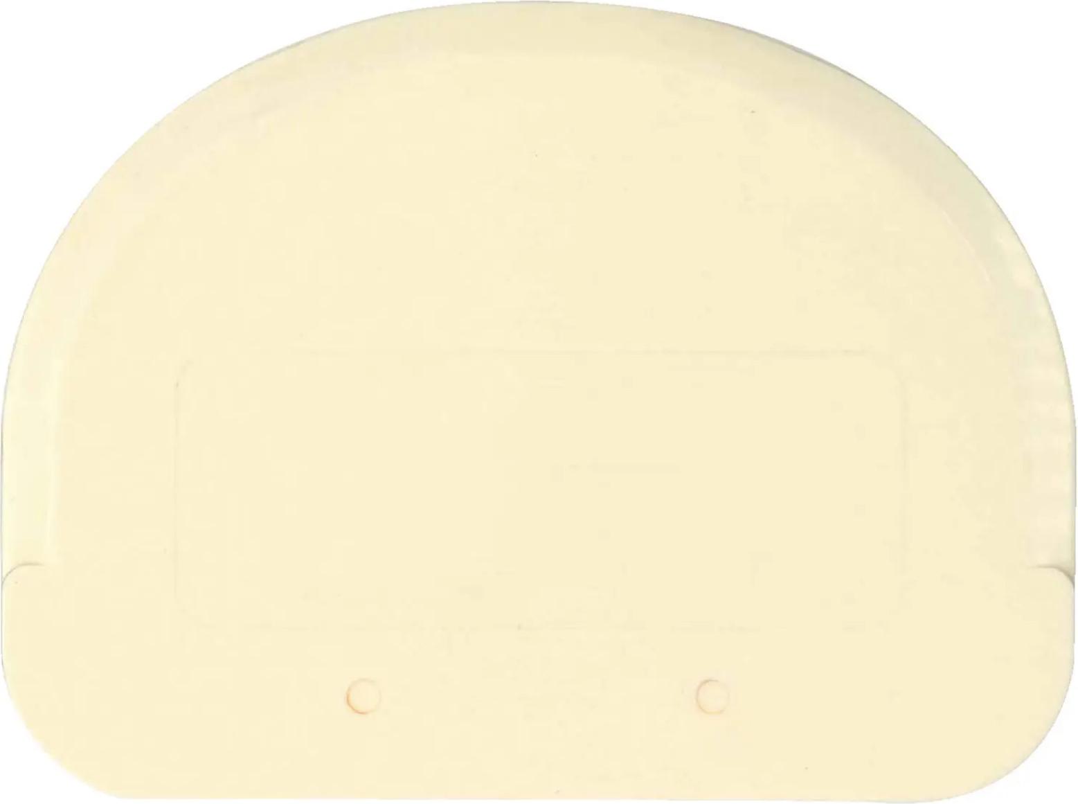 HENDI Halbrunder Teigschaber 120 x 88 mm