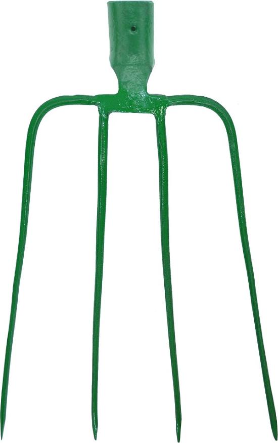 Unbekannt 4-Zinken-Landwirtschaftsgabbeln Ohne Rahmen - W-04