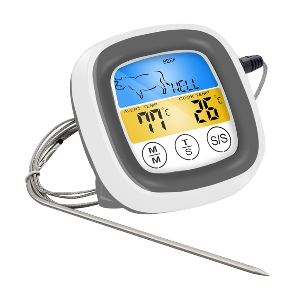 1X Küchenthermometer NEU Für Kochen BBQ LCD Digital Fleischthermometer
