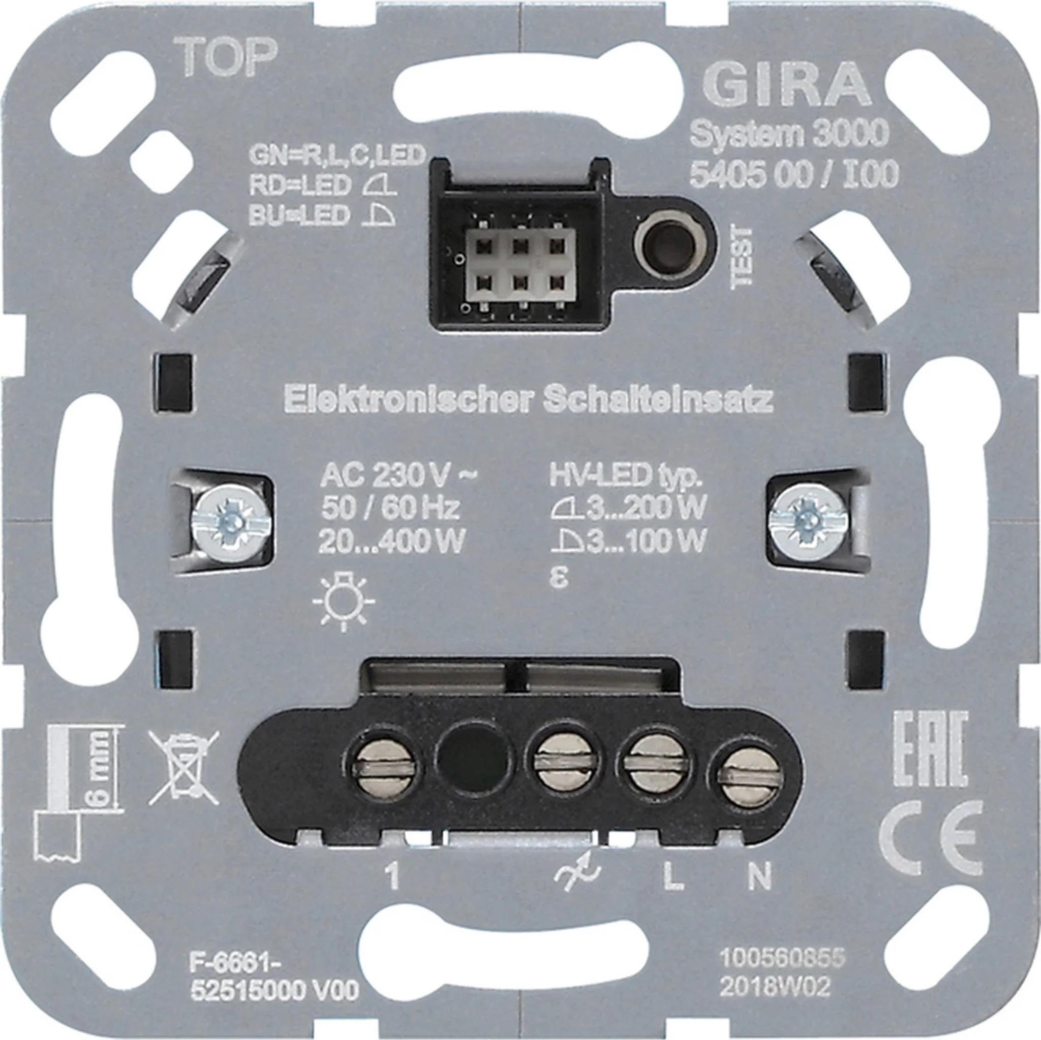 Gira 540500 Elektronischer Schalteinsatz