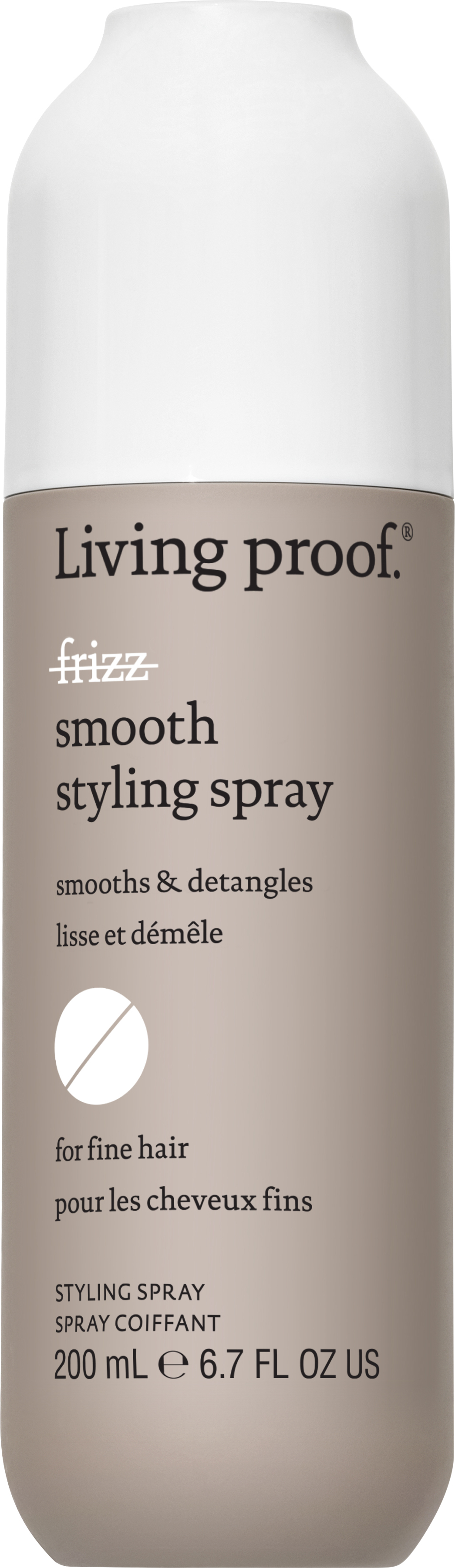 Living Proof No Frizz Smooth Styling Spray Lightweight Detangles Conditioning 5.5 oz