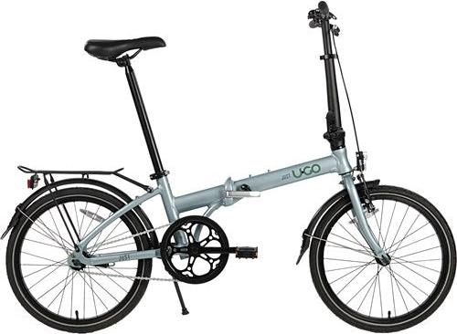 U-GO Mobility Just S1, Skladací bicykel, Dospelí, Unisex, Hliník, Šedá, 50,8 cm (20")