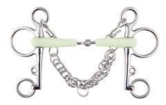 PFIFF Pfitzner Reitsport PFIFF Kunststoff-Pelham mit Apfelgeschmack 13,5 cm PFIFF-101536