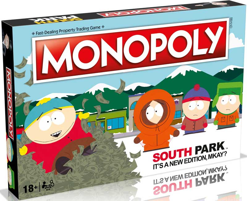 Merkloos MONOPOLY SOUTH PARK MONOPOLY SOUTH PARK