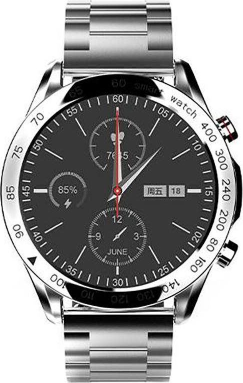 HiFuture Hifuture FutureGo PRO 3,35 cm (1,32") 46 mm Digital 360 x 360 Pixel Touchscreen Silber HI-FUTUREGO PRO