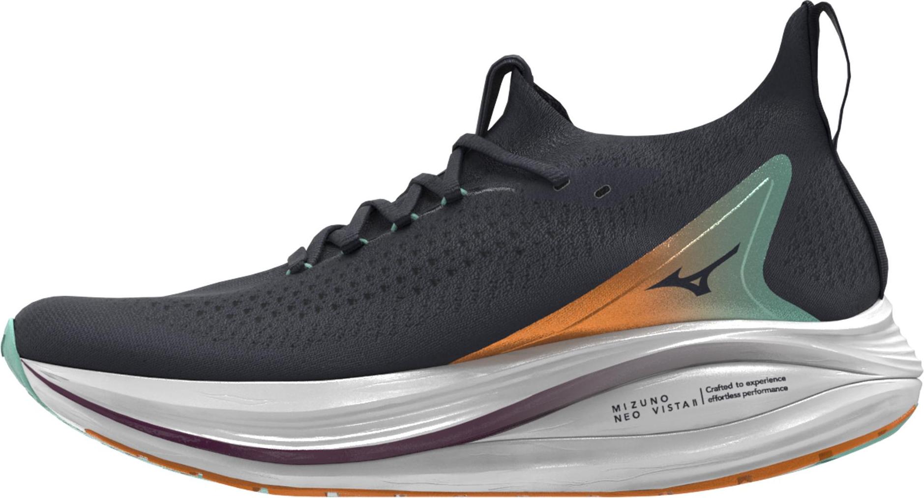 Mizuno Mizuno Neo Vista 2 - baritone blue/baritone blue/tangelo, Größe:11.5