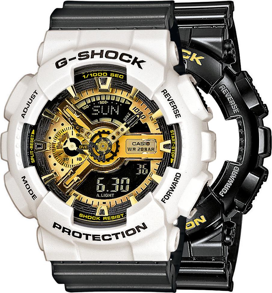 Zegarek Casio G-Shock SET GA-110GB-1AER + BEZEL 10395292 + PASEK 10467764 20BAR